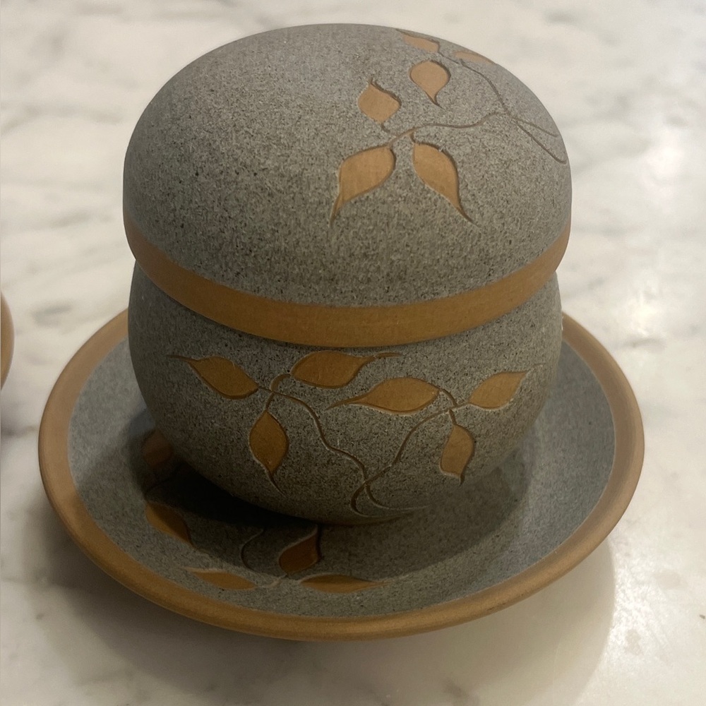Korean Ceramic Tea Set - Picture 3 of 5